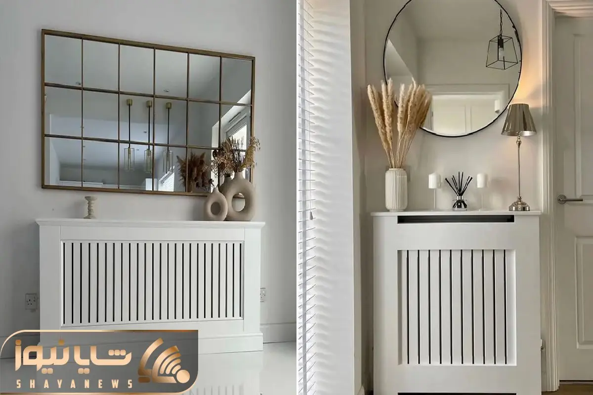 از قیافه شوفاژت خسته شدی؟/ با جدیدترین طرح های کاور شوفاژ هم خوشگلش کن هم کاربردی