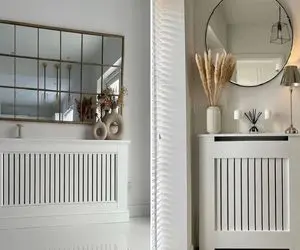 از قیافه شوفاژت خسته شدی؟/ با جدیدترین طرح های کاور شوفاژ هم خوشگلش کن هم کاربردی