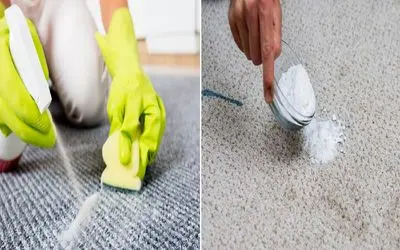 نجات فرش از چنگال لکه های چربی با ترفندای طلایی/ معجزه مواد خانگی برای تار و مار چربی 