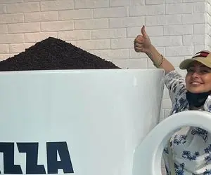 عکس نفیسه روشن با لباس های اسپرت و کلاه خفن!