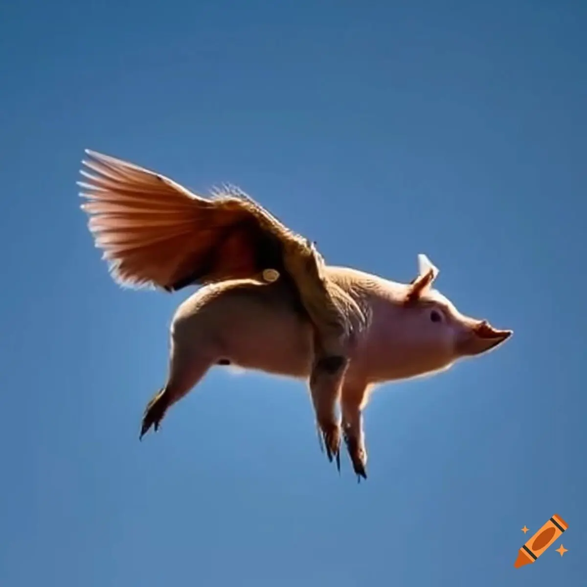 craiyon_141209_pig_flying