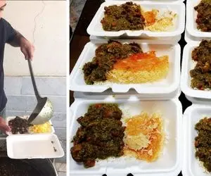 طرز تهیه قورمه سبزی نذری برای 100 نفر / یه دستور پخت فوق العاده که شگفت زدت میکنه