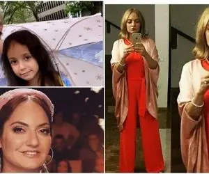 مهناز افشار از عکس با ابی و آرش تا دست مردانه پنهان!
