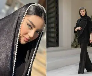 خوشگلترین شال های مجلسی مشکی / تو محرم فقط مشکی پوشیدن شرط نیست تو اینارو بپوش باوقار