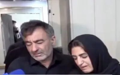 (ویدئو)گریه و بیتابی پدر و مادر الهه حسین نژاد/ حکم قاتل پس فطرت راخواستن