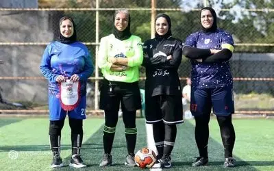 مرجانه گلچین فوتبالیست شد!+ عکس