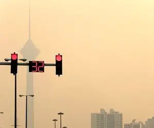 وضعیت آلودگی هوای تهران امروز شنبه 17 آبان