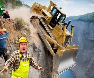 جا به جایی جانکاه؛ اپراتور بیل مکانیکی استاد فنا دادن زندگیشه