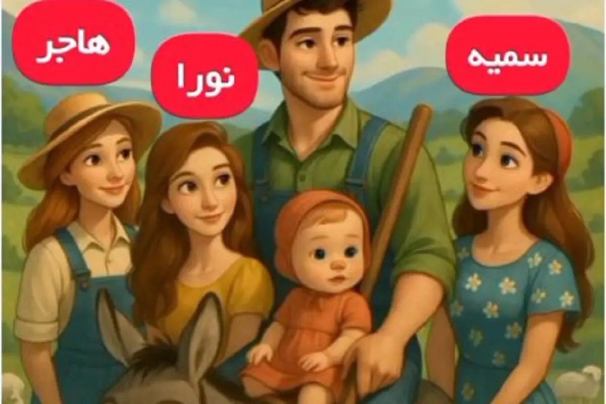 ب