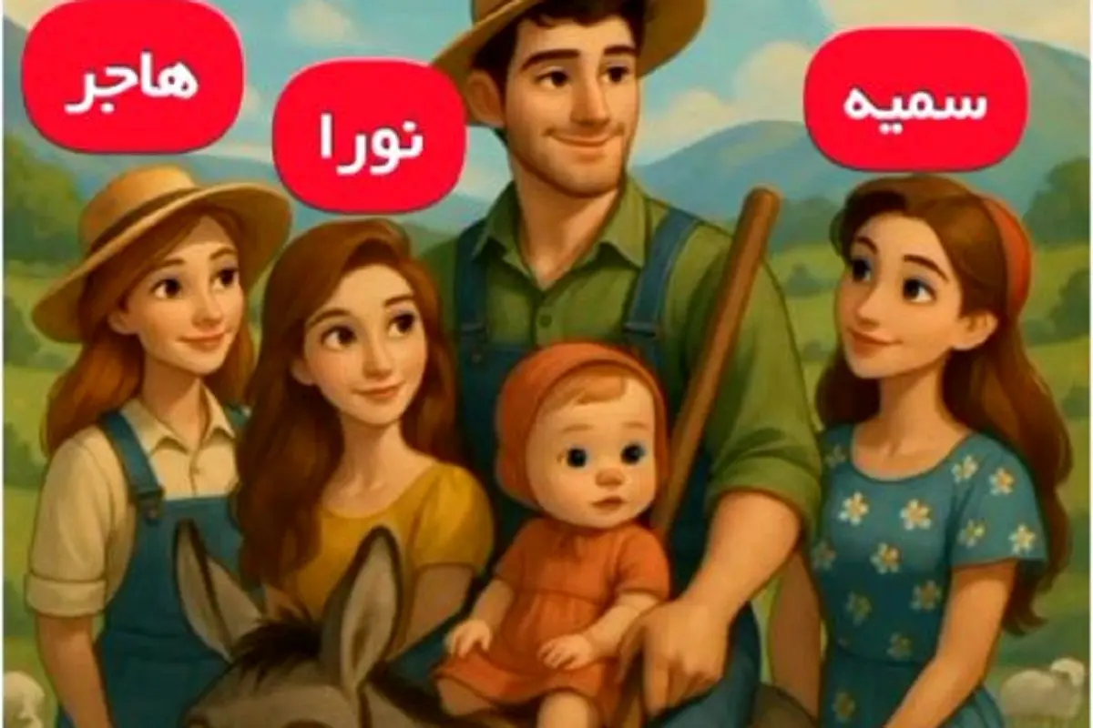 ب