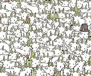 بازی فکری؛ اگه ناسا دنبالته برا ریاستش تو 6 ثانیه گوسفند رو بین بزها پیدا کن