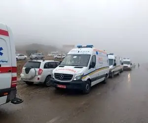 آخرین اخبار از سانحه برای بالگرد رئیسی توسط رئیس هلال احمر