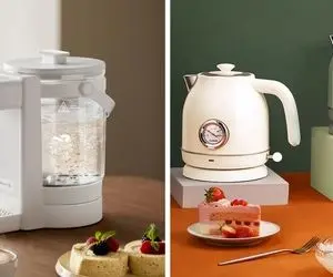 معرفی انواع کتری برقی / چای ساز هایی که کار بانوان رو راحت کردن و قیمتای آس دارن