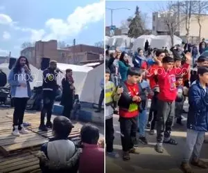 آواز خیابانی؛ ماکان بند با آهنگ هربار این درویی که برای زلزله زده ها خوند چه ترکوند