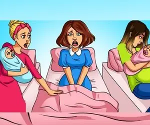 هوش تصویری؛ اگه فکر میکنی خدای هوشی بگو نوزاد این خانوم پریشونو کی برداشته؟