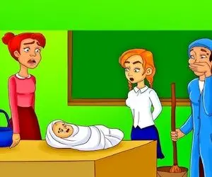 بازی فکری؛ اگه هوشت داره مثل کوه آتشفشان فعال فوران میکنه مادر بچه نق نق رو پیدا کن