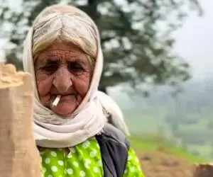 آواز محلی؛ غرق شدن مادربزرگ عشایر با آهنگ سوزدار سعید کریمی فقط سیگار رو لبش