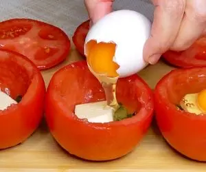 غذای یک ربعی؛ فکر کردی با گوجه و تخم مرغ فقط میشه املت پخت؟ ببین چه درست کرده محشر