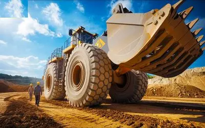 ابزارآلات غول پیکر؛ بیل مکانیکی غول با سخت‌ترین زمین‌ها تطبیق داده شده