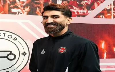 تحسین شجاع بعد از بازی با الشرطه توسط بیرانوند