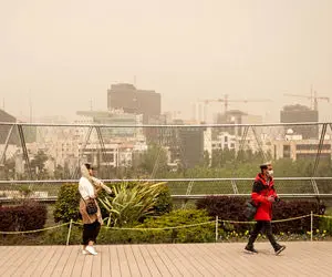 چرا هوای تهران و شهرهای غربی کشور آلوده و گرد و خاکی شده؟