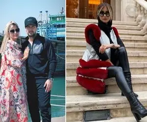 استایل اروپا قورت داده "همسر شاهرخ استخری"؛ زن و شوهری که چهره ای کُپ هم شدن!