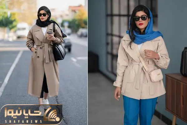 استایل پاییزی کرم