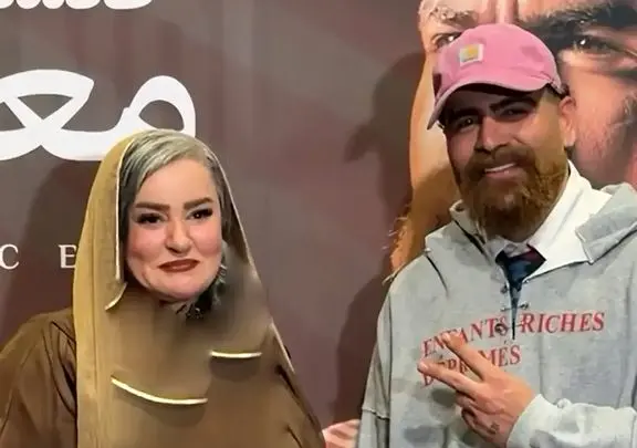 آواز شاد/ نعیمه نظام دوست تو کنسرت معین چه عشقی میکنه/نمیتونه سرجاش بشینه