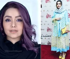 چشای خواب دارِ "نازنین بیاتی" با استایل شیک؛ خانوم فاز و نولش بَد قاطی کرده!