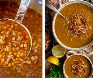 طرز تهیه عدسی به شیوه قهوه خونه ها / همراه با چند تا نکته که این غذا رو بی نظیر میکنه
