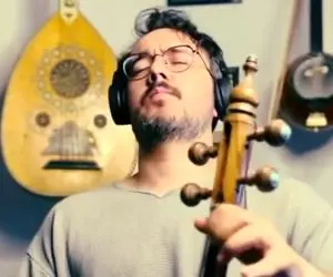 مطربی خیابانی؛ شاهکار نوازنده چیره دست وقتی رو آهنگ خارجی کمانچه می نوازد