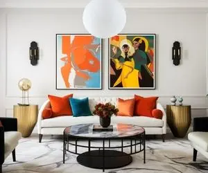 چیدانه خیلی قشنگ؛ گرون ترین مبل هم بدون کوسن و اکسسوری انگار لخته چیدمانشو یاد بگیر