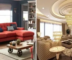 انواع مبلمان ترند و مدرن سال 2025 / سبک های مناسب پذیرایی های کوچیک و بزرگ واسه عید