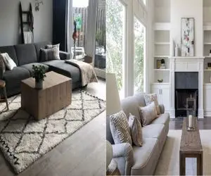 فرش سفید رو با چه مبلی ست کنیم؟/ خونه های لول میخای این ترکیب خفن رو امتحان کن