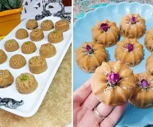 طرز تهیه رنگینک قالبی / دسر سنتی جنوبی رو خوشگل و جذاب آماده کنید