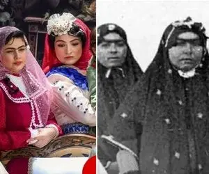 پوشش زنان قاجار واقعیت vs سریال بامداد خمار؛ انقلاب شگرف آبیار خانوم در اقتباس جدیدش