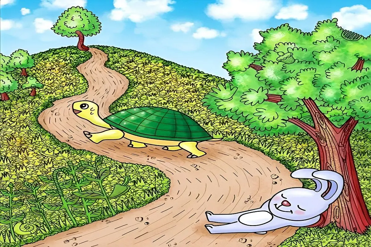 تست-بینایی-یافتن-کفش-در-منظره-تپه-ای