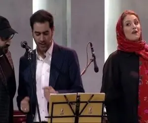 آواز احساسی؛ شهاب حسینی با شبنم مقدمی چه سرخوش آهنگ دوری رو خوندن فقط که میگه بدجنسی