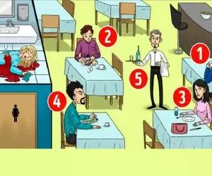 بازی فکری؛ بین پنج مظنون قاتل دختر بیچاره تو دستشویی رو پیدا کن