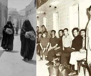 تهران پریروز؛ مردان در حمام عمومی 60 سال پیش؛ فرق بزرگ حمام رفتن آقایان با خانوم ها