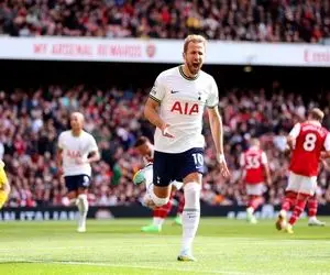 رکوردشکنی هری کین در بازی با آرسنال