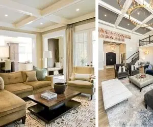 با چه آیتم هایی میشه سالن پذیرایی بزرگ پر کرد؟ / گوش تا گوش مبل نزار با دیتیل دکور کن