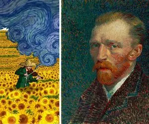 زندگی هنرمند نقاش که گوش خودش رو برید و به معشوقش هدیه داد!