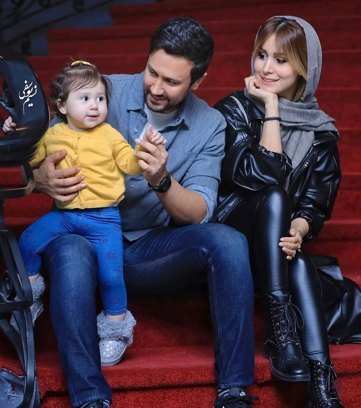 شاهرخ استخری و سپیده بزمی پور