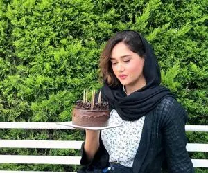 عکس جالب پریناز ایزدیار در پشت صحنه سریال جیران