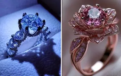 شکوهمند ترین انگشترهای نشان با ظرافتی همچون زیباترین زنان؛ تجربه متمایز شدن از بقیه