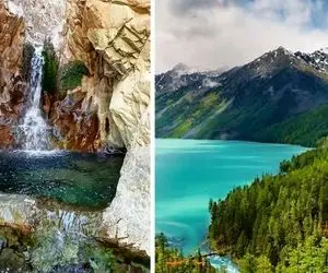 طبیعت بکر و افسانه ای جیرفت / گردشگرای حرفه ای تشنه این تیکه کرمانن انقدر قشنگه