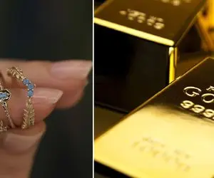 قیمت طلا امروز دوشنبه 3 دی / نرخ طلا با  گرفتاری در پیچ نوسانات باز افزایشی شد