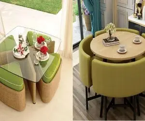 میز ناهار خوری مناسب خانه های کوچک/ میز ناهارخوری فسقلی،  قهرمان خونه‌ های نقلی