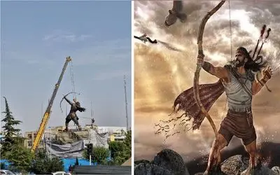 آرش کمانگیر قهرمانانه به وطن بازگشت! اما چه دیر! ملت دیگر چیزی یادش نیست!